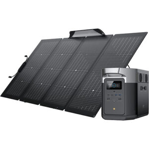 ECOFLOW Solar Generator DELTA Max 2000 w/ Solar Panels
